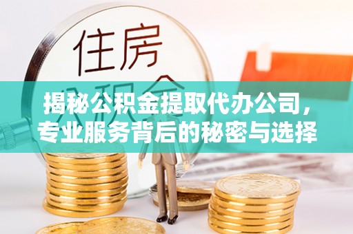 三角揭秘公积金提取代办公司，专业服务背后的秘密与选择指南