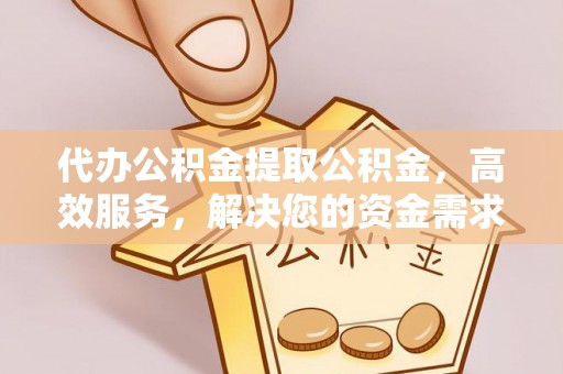 三角代办公积金提取公积金，高效服务，解决您的资金需求