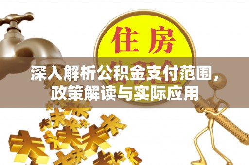 三角深入解析公积金支付范围，政策解读与实际应用