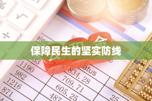 三角保障民生的坚实防线