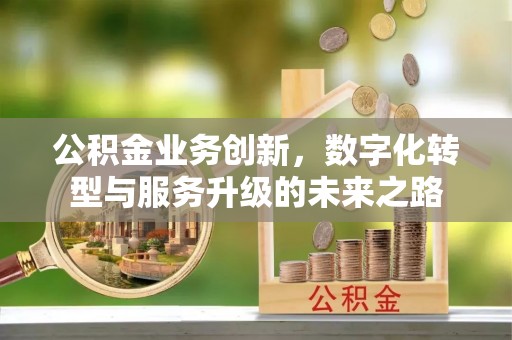 三角公积金业务创新，数字化转型与服务升级的未来之路