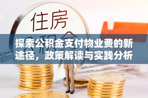 三角探索公积金支付物业费的新途径，政策解读与实践分析