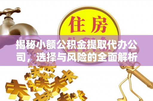 三角揭秘小额公积金提取代办公司，选择与风险的全面解析