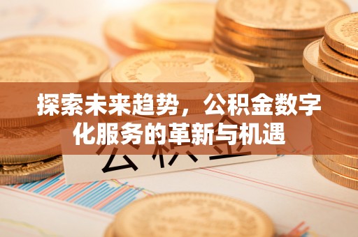 三角探索未来趋势，公积金数字化服务的革新与机遇