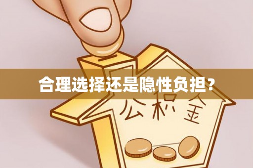 三角合理选择还是隐性负担？