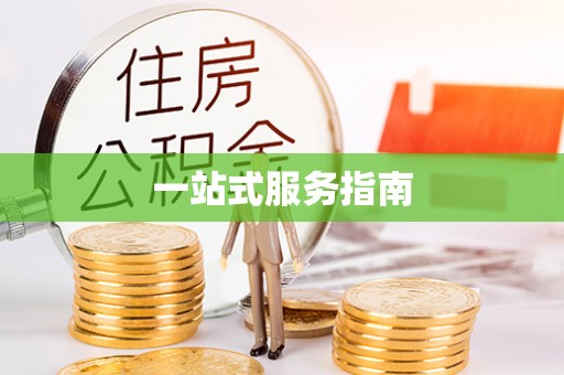 三角一站式服务指南